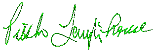 Signature of Preston Laughinghouse